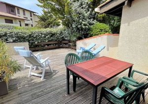 Seignosse Ocean, 2-star patio villa, WiFi, located 250m from the beach, one parking space, ideal.
