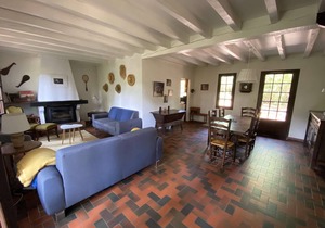 Seignosse Ocean, villa with Wi-Fi on approximately 800 m² of unfenced land in a peaceful.