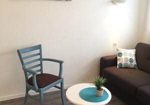 Studio cabin 4 people close to the beach and shops