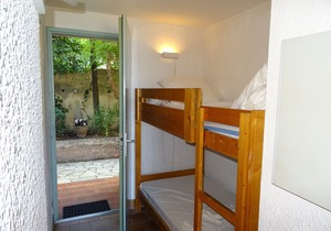 studio-cabin with mezzanine for 2/4 people