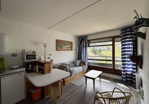 Studio for 4 with direct slope access