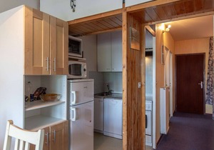 Studio for 6 with balcony in Gourette, well equipped