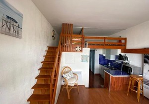 T1 cabine centre-ville Arcachon avec parking - FR-1-319-467