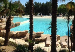 the restanques of the golf course of saint tropez in Grimaud near the swimming pools Air-conditioned