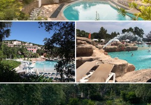 the restanques of the golf course of saint tropez in Grimaud near the swimming pools Air-conditioned