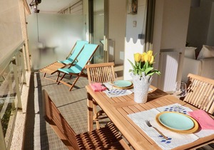 Tranquil, elegant living in Beaulieu sur Mer with car space and air conditioning