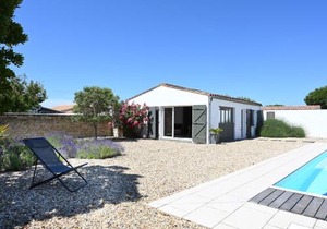 Villa avec Piscine Chauffée à Sainte-Marie-de-Ré, Proche Plage et Commerces - FR-1-258-17