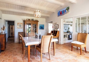 Villa by the sea.