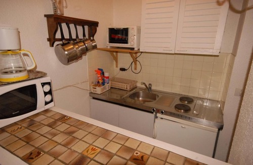 Eaux-Bonnes Apartment | 150m from ski slopes, 4th floor, view ski slopes, balcony, tv, 26m², Gourette