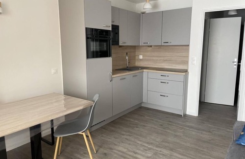 Eaux-Bonnes Apartment | 150m from ski slopes, 4th floor, view ski slopes, balcony, tv, 26m², Gourette