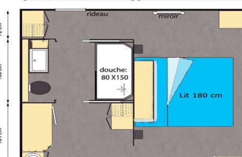 Auphelle House | 22 m² Mobile home ∙ 1 bedroom ∙ 2 guests