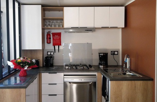 Saint-Julien-en-Born House | A 4* piece of paradise in a premium mobile home with XXL terrace & views of the pine forest