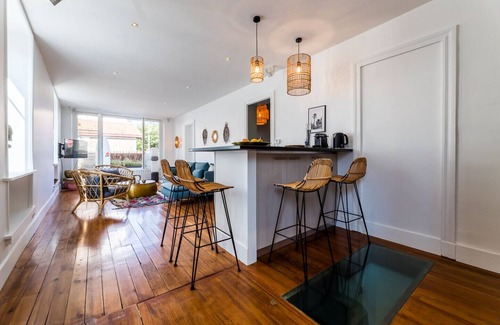 Biarritz Apartment | ALOE KEYWEEK Architect Apartment with terrace and garage Biarritz