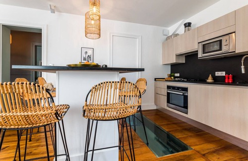 Biarritz Apartment | ALOE KEYWEEK Architect Apartment with terrace and garage Biarritz