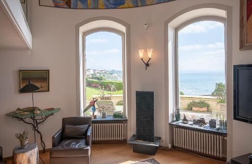 Biarritz City Centre Apartment | AMETSA, luxury flat, terrace and wonderful seaview, in Biarritz