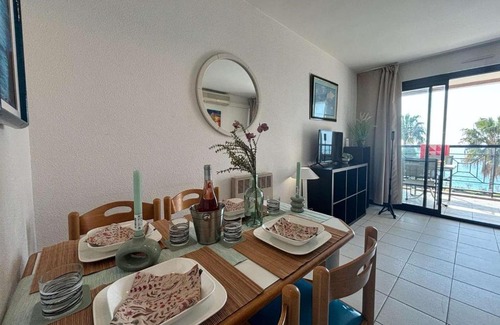 Cannes La Bocca Apartment | Appartement 2 pièces climatisé avec piscine à 200m de la plage - FR-1-609-2