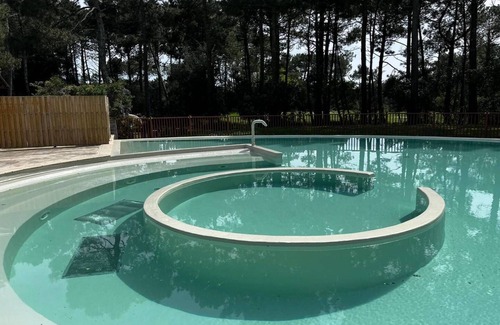 Lacanau-Ocean House | Attached house for 4 people, tourist residence with collective heated pool, Lacanau Ocean