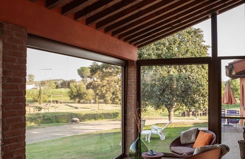 Larciano House | Beautiful apartment in villa for 5 guests with A/C, WIFI, pool, TV and patio