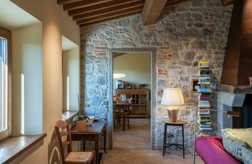 Bucine Villa | Beautiful private villa for 12 guests with WIFI, private pool, A/C, TV, patio and panoramic view