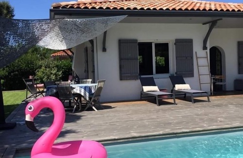 Labenne-Ocean House | Beautiful villa with pool 2 steps from the ocean