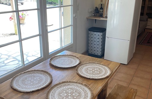 Saint-Simon-de-Bordes House | Chez Desire (EI) our Peaceful, cosy 2 bedroom gite, with private heated pool!