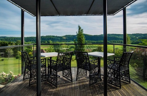 La Roque-Gageac House | House Anne Fouquet, prestige, beautiful view, air conditioning and comfort