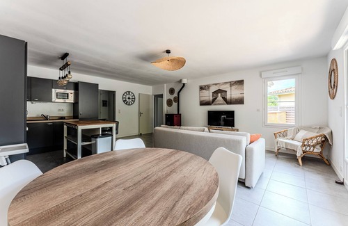 Ares House | Jolie Maison Bois Avec Piscine et Grande Terrasse en Bois - Bassin D'arcachon