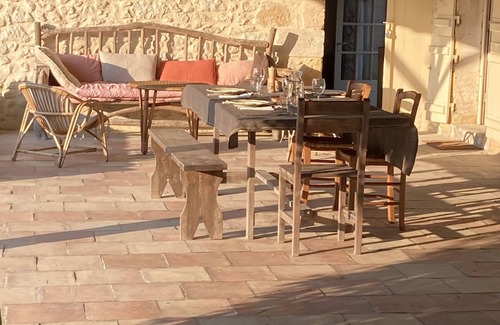 Lamothe-Montravel House | Maison de Campagne Familiale du 16ème Avec Piscine Proche de Saint Emilion