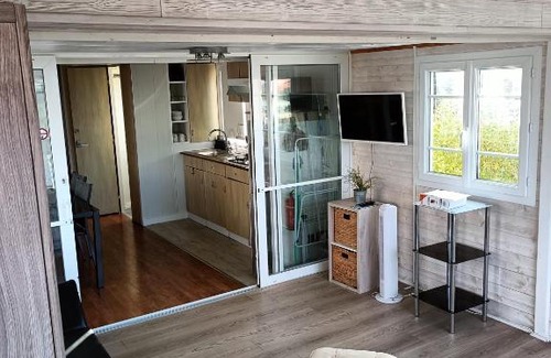 Kokotia Ski Chalet | Mobil-home avec vue mer