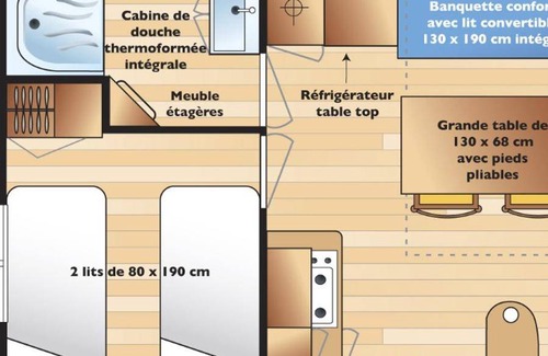 Genouille House | Mobile home ∙ 2 bedrooms ∙ 4 guests