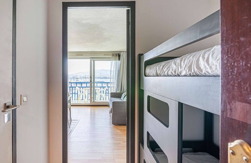 Hendaye Apartment | Rustic apartment with pool near the port and beach