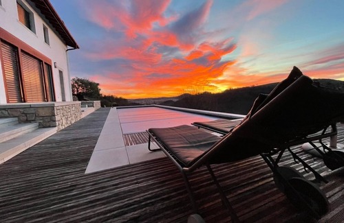Hasparren Apartment | Spacious BAÏGURA studio, mountain views, direct access to pool & spa
