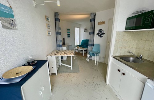 Biscarrosse Plage Apartment | studio 4 pers proche de la plage 21 résidence Oustaou