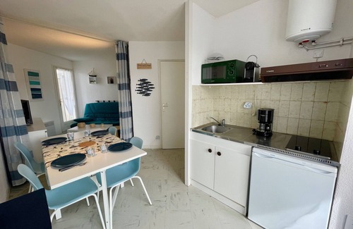 Biscarrosse Plage Apartment | studio 4 pers proche de la plage 21 résidence Oustaou