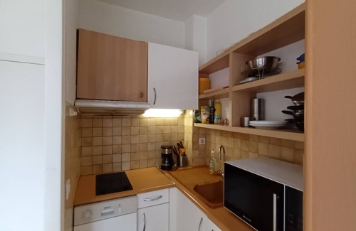 Biarritz Apartment | Studio Biarritz Grande Plage 800m away with garden view and Wi-Fi