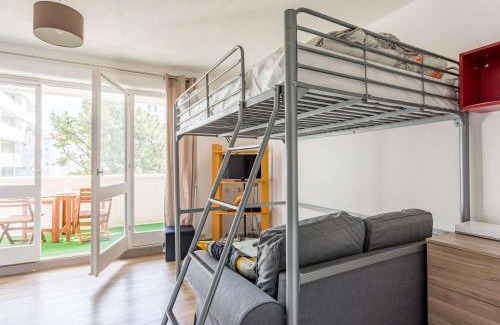 Biarritz Apartment | Studio moderne 2* avec balcon, parking, Wi-Fi - Quartier Larochefoucauld à Biarritz - FR-1-3-487