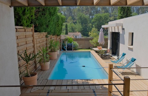 Est House | Villa Neuve Avec Piscine Près du Centre Ville D'aix en Provence au Calme