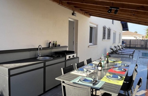 Ondres House | 116 m² Gîte ∙ 4 bedrooms ∙ 8 guests