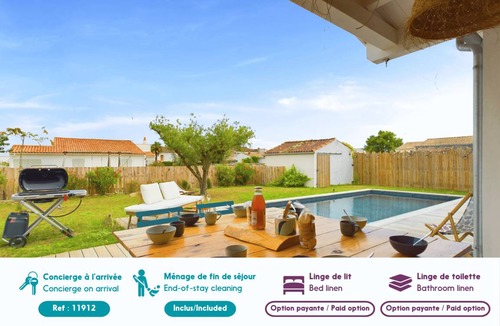 Rivedoux-Plage House | 130 m² House ∙ 4 bedrooms ∙ 10 guests
