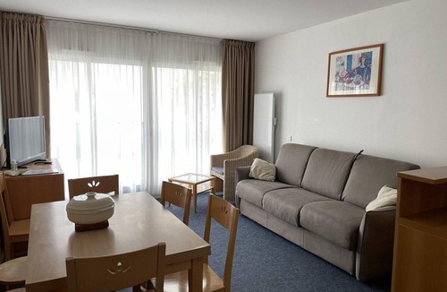Eaux-Bonnes Apartment | 150m from ski slopes, 3rd floor, view ski slopes, fitness, swimming pool, sauna, tv, ski locker