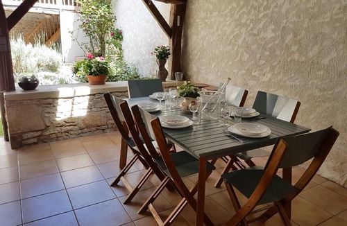Verteuil-sur-Charente House | 19th century bourgeois residence in the heart of the village, view of the Château de Verteuil