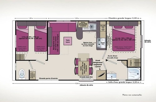 Dolus-d'Oleron House | 27 m² Mobile home ∙ 2 bedrooms ∙ 4 guests