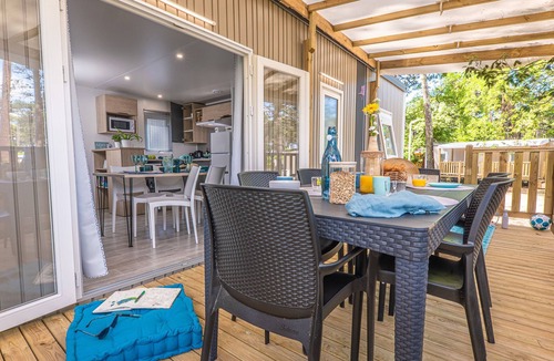 Ares House | 300 m du bassin d'Arcachon | Mobil-home TV + Clim