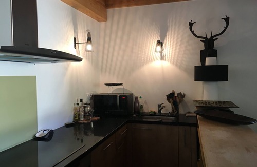Aste-Beon Ski Chalet | 4-star gite, sleeps 6 in the Ossau valley. Wooded park with Nordic bath!