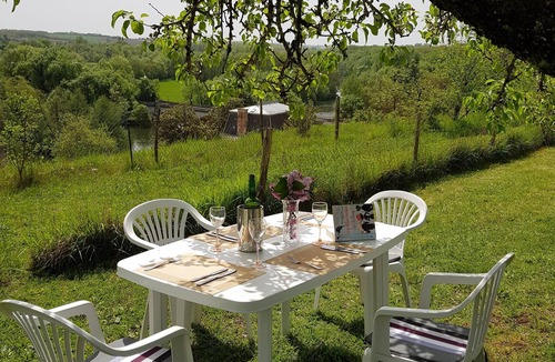 Luxe House | A beautifully restored stone property overlooking the stunning Charente river.