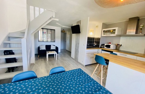 Biscarrosse Plage Apartment | Agréable Appartement en duplex pour une famille (197)