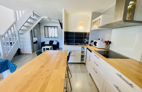 Biscarrosse Plage Apartment | Agréable Appartement en duplex pour une famille (197)