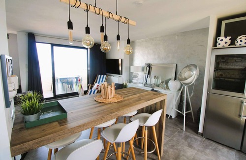 Port Cogolin Apartment | Apartment for 6 people, air-conditioned, with a view of the port at the Marines de Cogolin