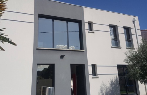 Parempuyre House | Architect house with medoc doors with pool and spa (steam room and Jac)