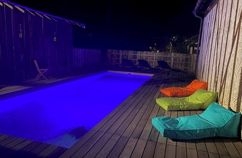Lue Villa | Authentic 19th-century villa 240 M2, private pool, 15 mn from Mimizan.